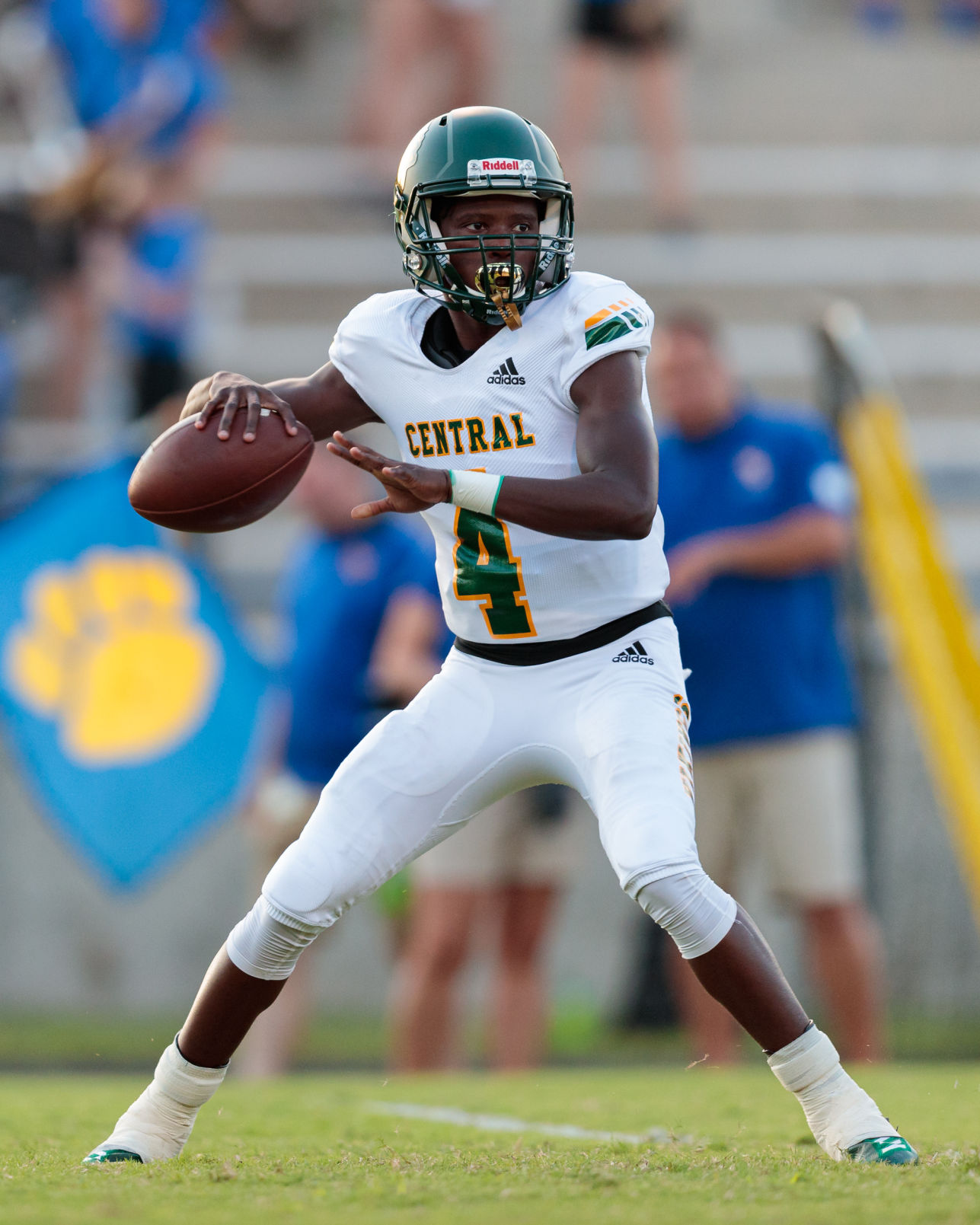 The Central Cabarrus Vikings shut out the Mount Pleasant Tigers 45-0.
